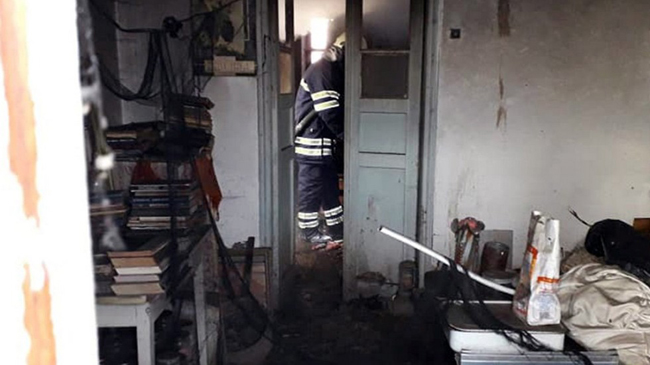 На пожаре в Пятихатках погиб владелец дома