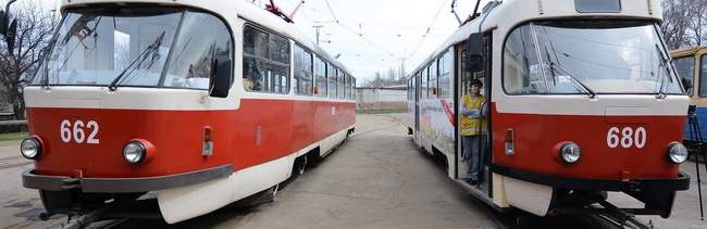 В Каменском до обеда запустят трамваи по маршрутам №№ 1, 4