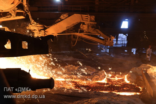 ДМК працює трьома доменними печами