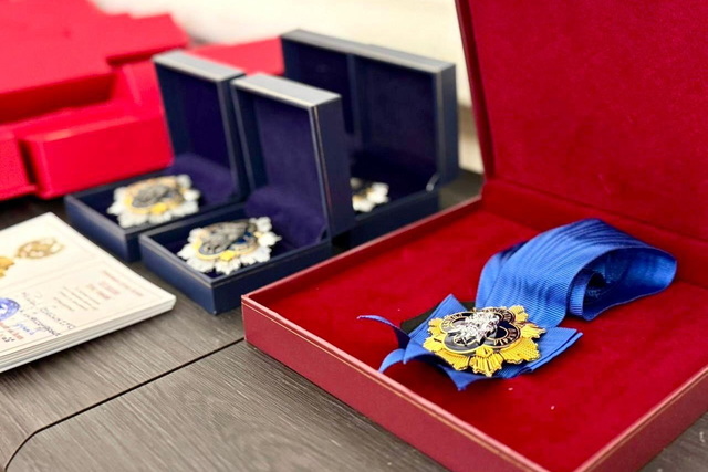 В Днепровской епархии ПЦУ наградили защитников Украины