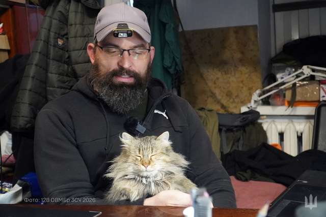 У Днепровской бригады «Дикое поле» появился новый пушистый талисман