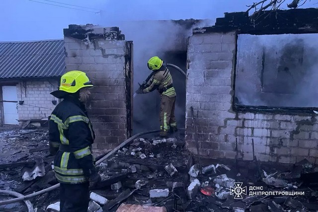На Днепропетровщине пожар унес жизнь человека