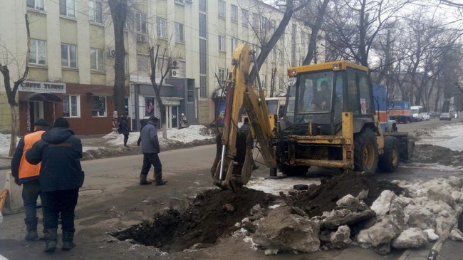 Центр Каменского временно остался без воды