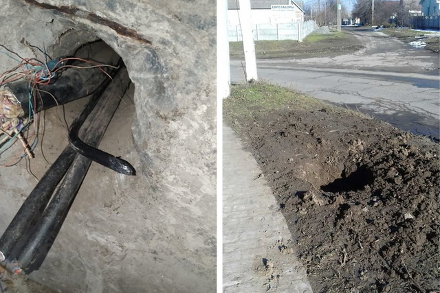 В Романково повредили сеть интернет-провайдера