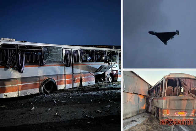 «Черговий факт тероризму»: автобус із шахтарями у Павлоградському районі атакували «Шахеди» на онлайн-управлінні – «Флеш»