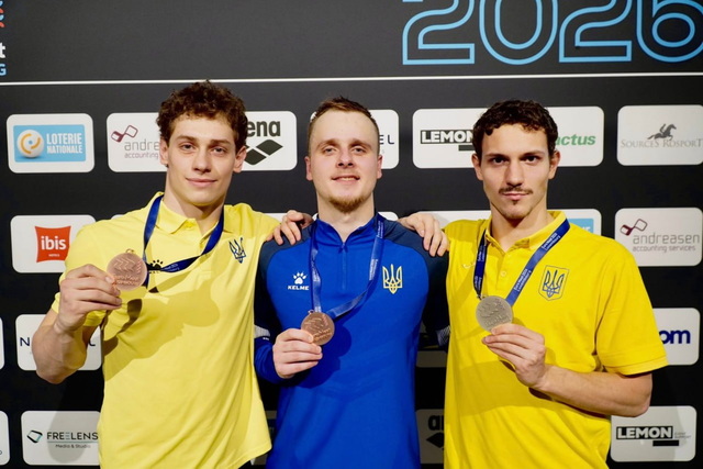 Плавець Максим Овчінніков з Дніпра виборов «бронзу» на турнірі у Люксембурзі