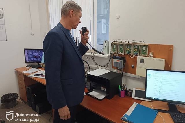 В Днепре провели штабные учения с использованием цифровой системы радиосвязи