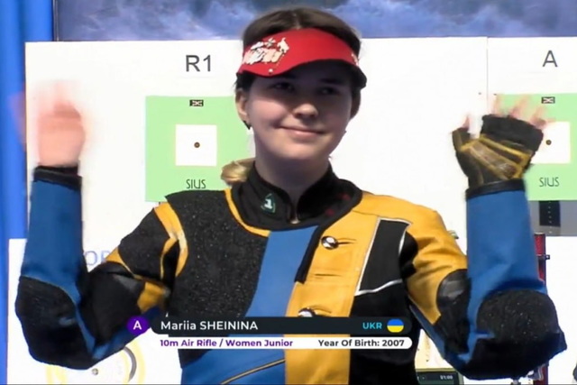 Мария Шейнина из Днепра завоевала «бронзу» на чемпионате Европы по стрельбе U21 в Болгарии