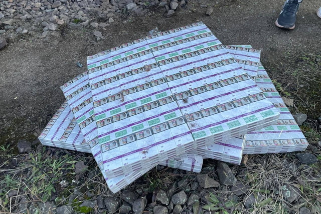 В поезде из Кривого Рога выявили 1520 пачек контрафактных сигарет