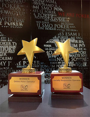 PokerStars третий год подряд получил звание лучшего оператора года