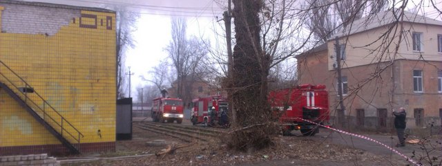 У Дніпрі вогнеборцями ліквідована пожежа в не експлуатованому будинку культури