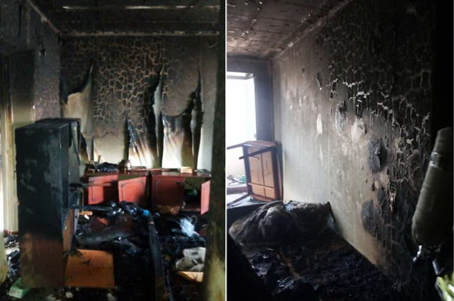 У Кам'янському горіла квартира в багатоповерхівці на пр. Стуса