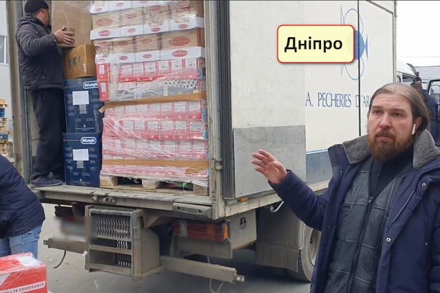 Днепр получил гуманитарную помощь от Румынской Православной Церкви