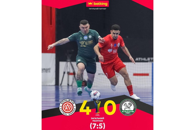 Футзалисты Днепра с блеском вышли в четвертьфинал Кубка Украины