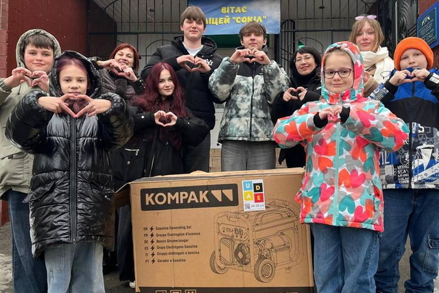 Німецькі партнери передали Дніпропетровщині генераторів ще на 40 тисяч євро