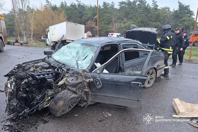 На Днепропетровщине во время дорожно-транспортного происшествия пострадали 3 человека