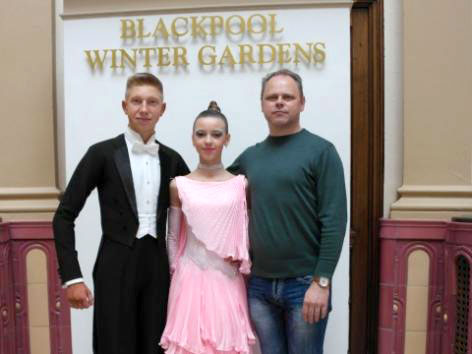 Английский дебют днепродзержинской бальной пары