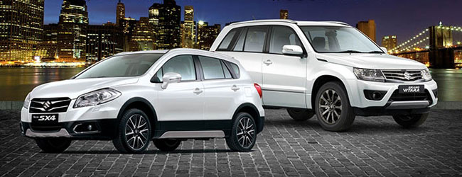 Снижение цены на кроссоверы SUZUKI в автоцентре «Аэлита»*