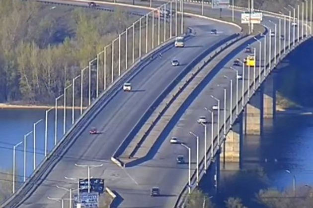 В Каменском на Новом мосту случилось ДТП