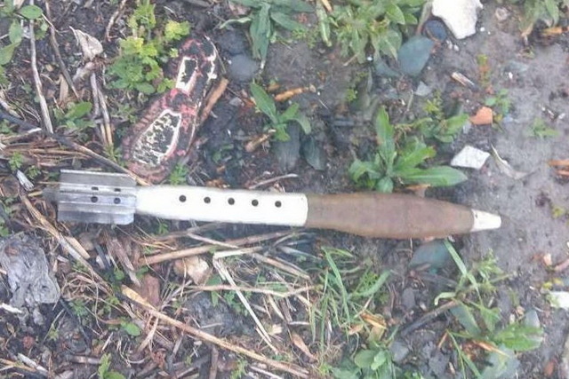 В Днепре на улице Жгутовой после пожара нашли боеприпас