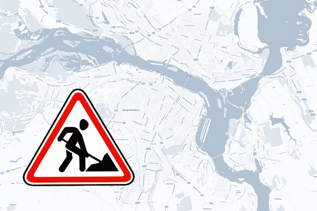 В Днепре на три месяца могут сузить проезжую часть на Набережной Победы