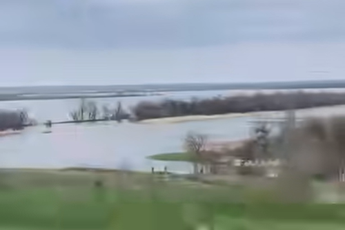 Річка Базавлук на Дніпропетровщині вийшла із берегів