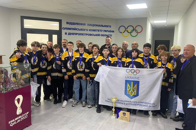 Хокеїсти Дніпра стали чемпіонами України
