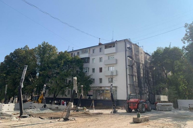 В Днепре за 1,3 млн грн обновят улицу Акинфиева