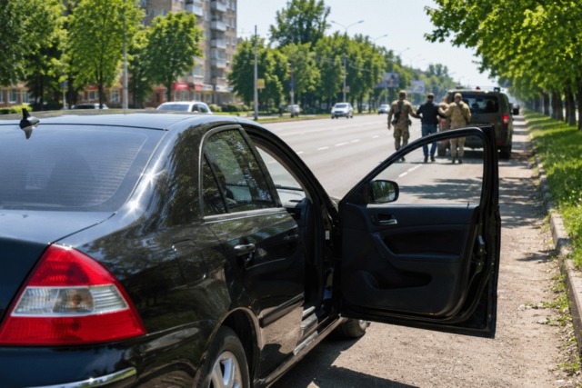 Что делать, если ТЦК забрали водителя, а авто оставили посреди дороги