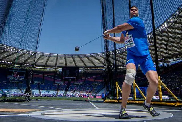 Фото: Ulf Schiller/athletix.ch Кохан выиграл бронзу в метании молота на турнире в норвежском Бергене