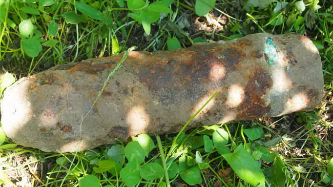 В Днепродзержинске найден артиллерийский снаряд