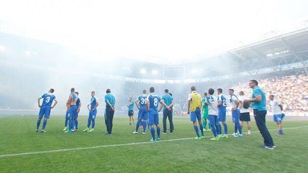 «Днепру» засчитано техническое поражение в матче с «Волынью»
