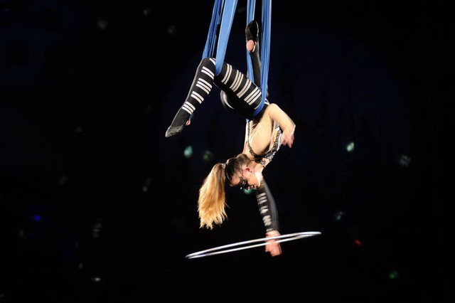 Воздушная гимнастка из Каменского успешно выступила на международном фестивале циркового искусства