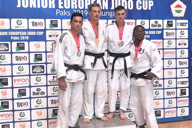 Днепрянин Артем Бубырь выиграл серебро Кубка Европы по дзюдо