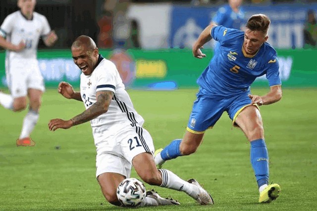 Фото: Northern Ireland National Team Украина - Северная Ирландия 1:0. Реализацию нужно подтянуть