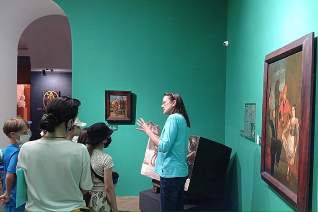 Днепропетровский художественный музей завтра откроет выставку в честь 75-летия художественной школы №1