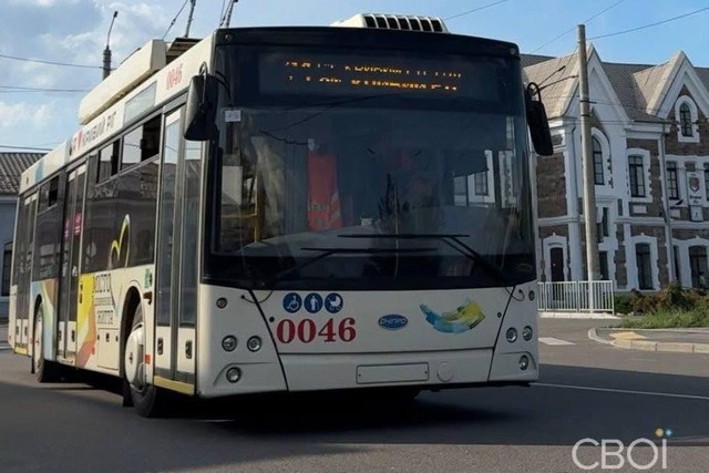 У Кривому Розі запустили новий безкоштовний тролейбусний маршрут