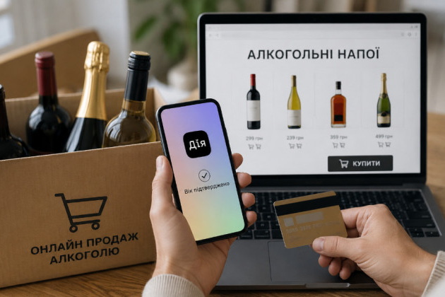Алкоголь онлайн продадуть тільки через «Дію»