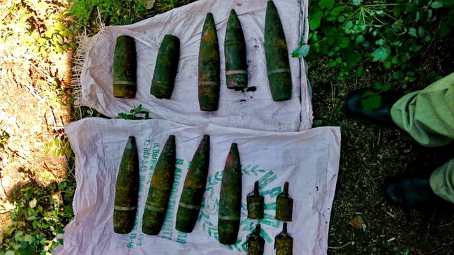 Кам'янчанин добровільно здав 9 артилерійських снарядів та 4 гранати