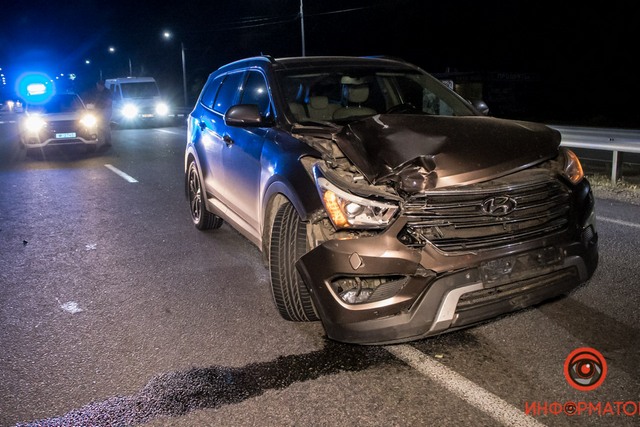 Под Днепром на Полтавском шоссе Hyundai насмерть сбил мужчину на пешеходном переходе