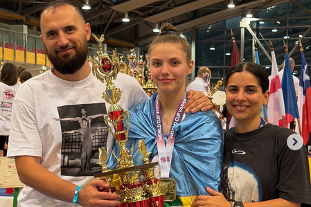 Максютенко Мария из Днепра стала чемпионкой Кубка мира KWU WORLD CUP