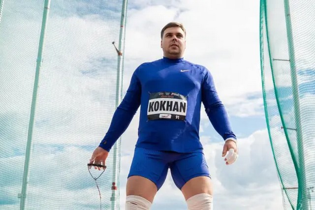 Михайло Кохан, фото - S Ä R I V U S sport Кохан стал четвертым в метании молота на Мемориале Иштвана Гуляя