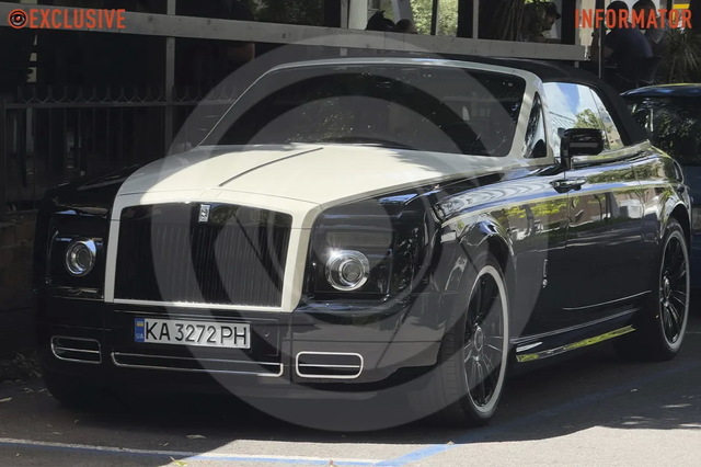 Стоит около 10 миллионов гривен: в центре Днепра заметили роскошный Rolls-Royce Phantom Drophead Coupe