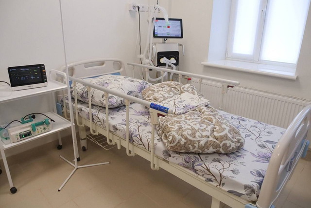 В Кривом Роге закончили капитальный ремонт главного корпуса инфекционной больницы