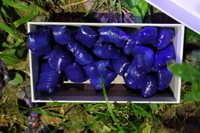 95 закладок обнаружили патрульные у водителя мопеда