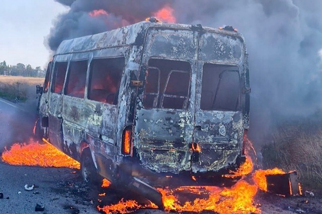Окупанти вдарили по рейсовому автобусу на Нікопольщині