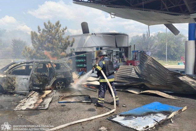 Враг атаковал АЗС на Днепропетровщине: погибло трое человек