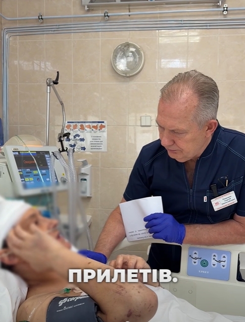 В Днепре спасают мать четырех детей, тяжело раненную на передовой