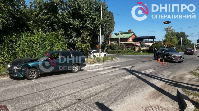 В Днепре на Петра Яцика столкнулись Lanos и Audi