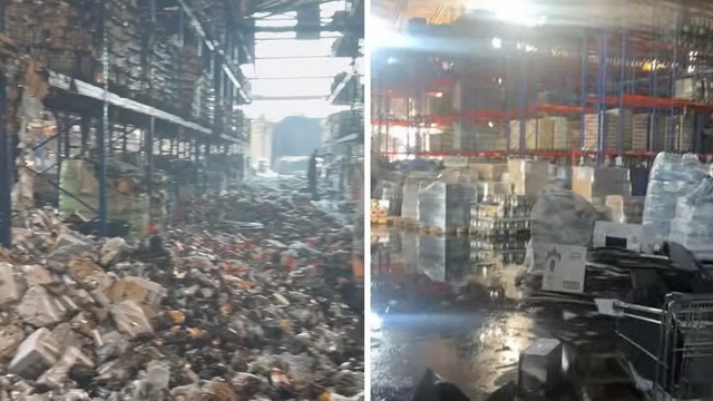 Враг повредил склад сети «Алкомаг» в Днепре